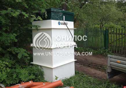 Работы по установке септика Астра 4